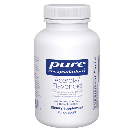 Acerola/Flavonoid – Corn-Free Vitamin C with Bioflavonoids (120 Capsules)