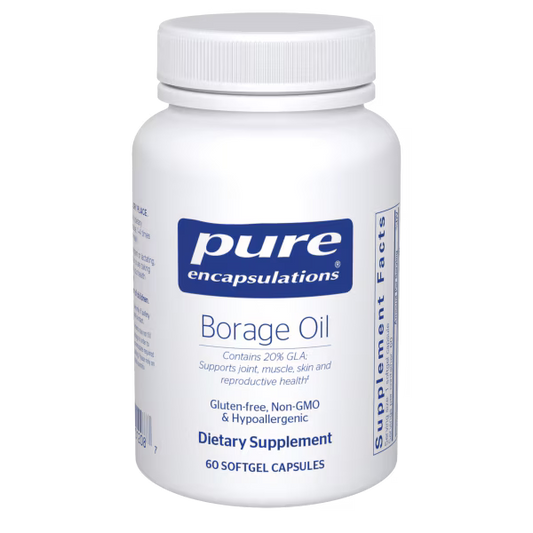 Borage Oil – 60 Softgels • Cold-Pressed High-GLA Support for Joint, Skin & Immune Wellness