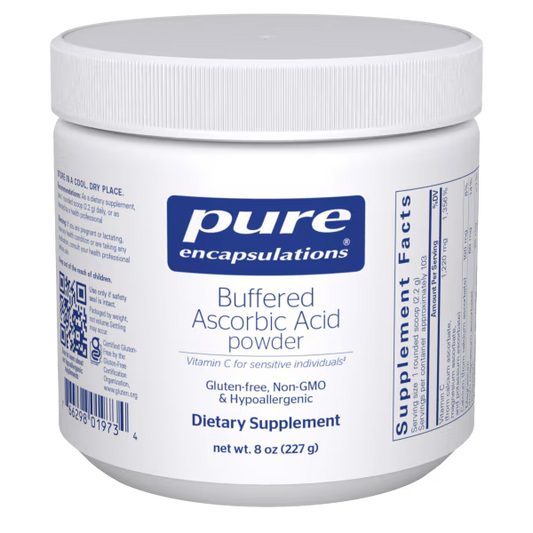 Buffered Ascorbic Acid Powder – Neutral-pH Vitamin C for Sensitive Individuals (227 g)