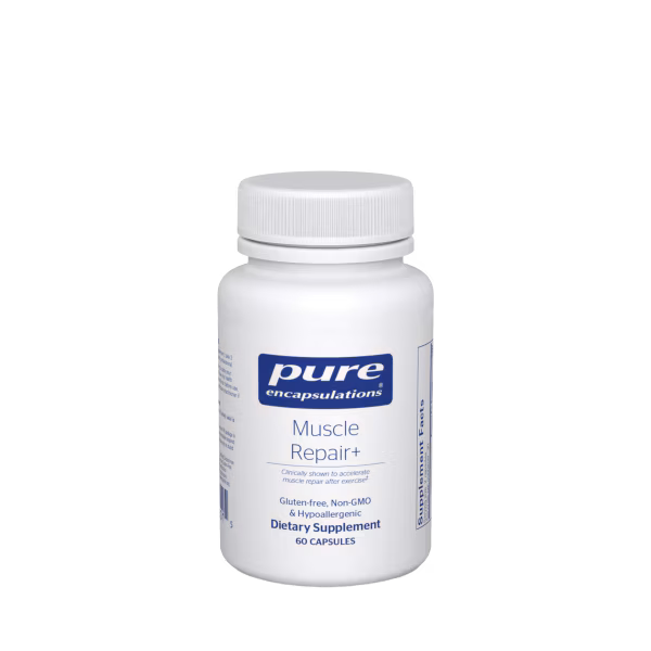 Muscle Repair+ – 60 Veg Capsules • Clinically Studied Niacinamide & B6 for Accelerated Muscle Recovery