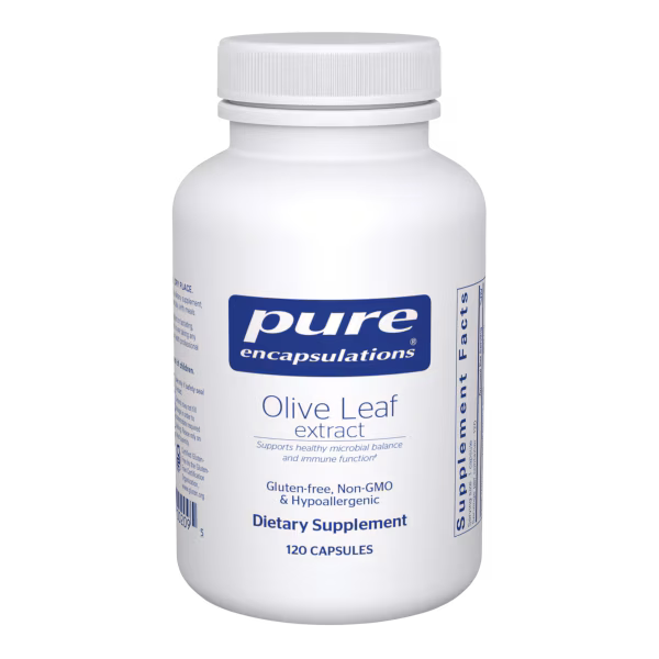 Olive Leaf Extract – High-Oleuropein Immune & Gut Support (120 Veg Capsules)