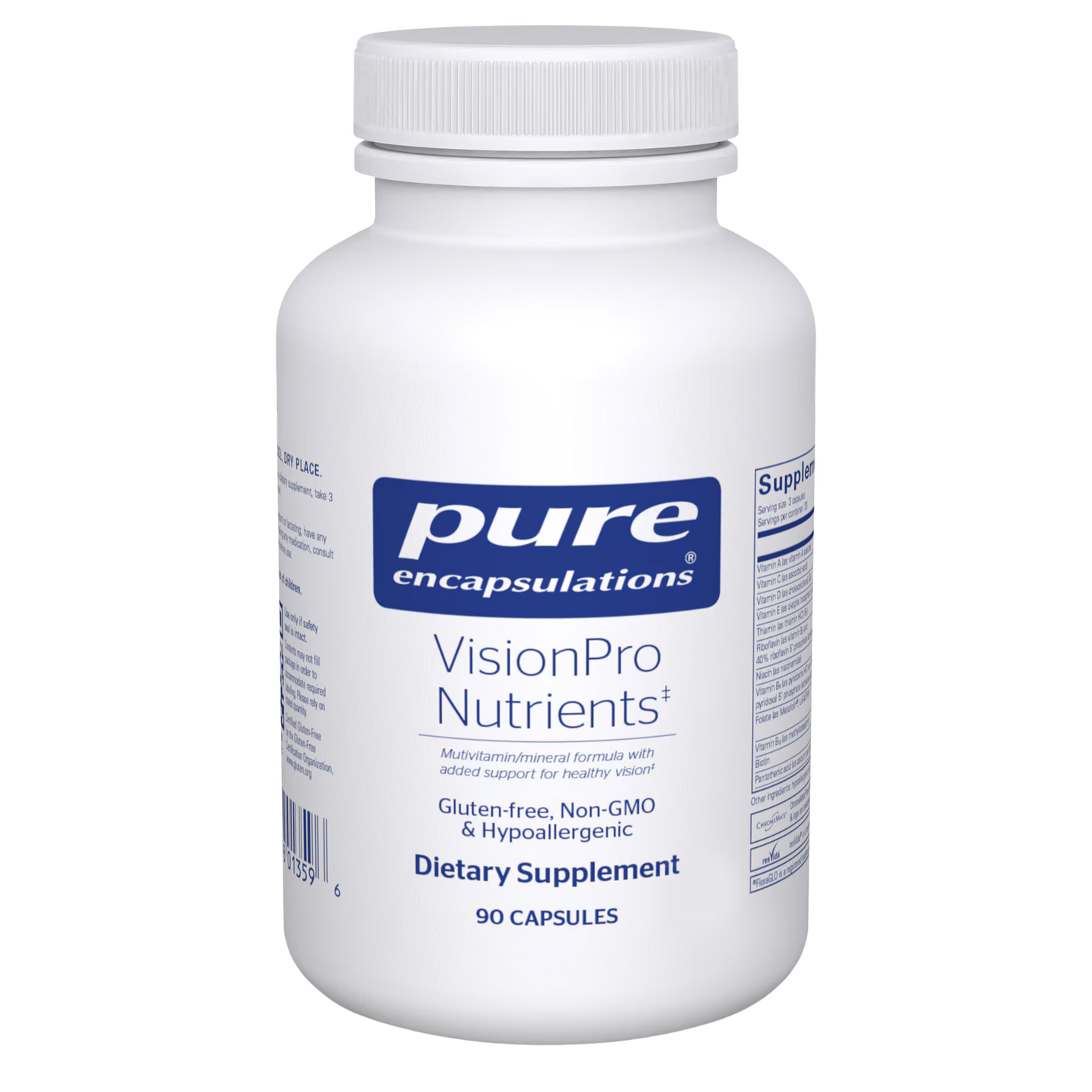 Pure Encapsulations VisionPro Nutrients – Comprehensive Eye Support Formula – 90 Capsules