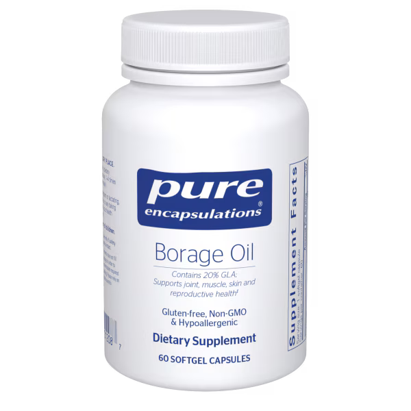 Borage Oil – 60 Softgels • Cold-Pressed High-GLA Support for Joint, Skin & Immune Wellness
