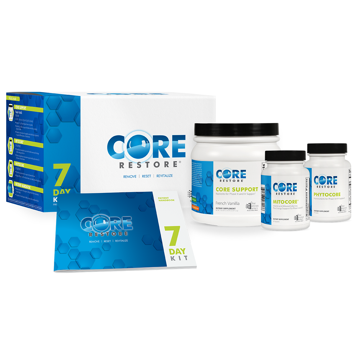 ORTHO MOLECULAR -CORE RESTORE-REMOVE-RESET-REVITALIZE