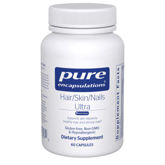 Hair/Skin/Nails Ultra – 60 Veg Capsules • Advanced Collagen, Antioxidant & Keratin Support for Radiant Beauty