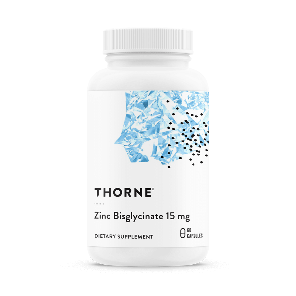 Zinc Bisglycinate – 15 mg • Highly Absorbable Zinc for Immune, Skin, Eye & Reproductive Support