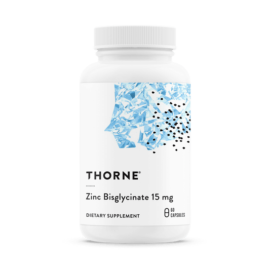 Zinc Bisglycinate – 15 mg • Highly Absorbable Zinc for Immune, Skin, Eye & Reproductive Support