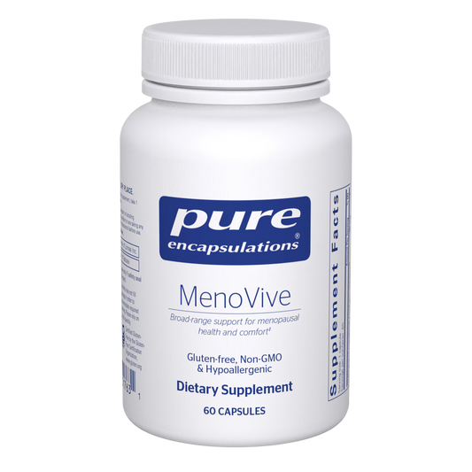 MenoVive™ – 60 Veg Capsules • Broad-Range Support for Menopausal Comfort, Mood & Cardiovascular Well-Being