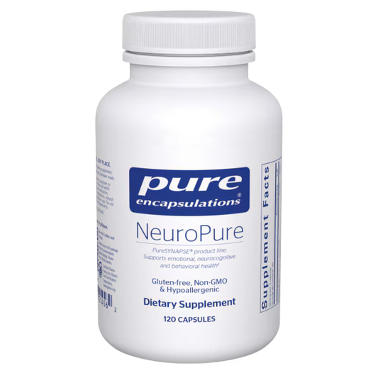 NeuroPure – Advanced Neurotransmitter Support (120 Veg Capsules) | Serotonin & Dopamine Precursors + Cofactors