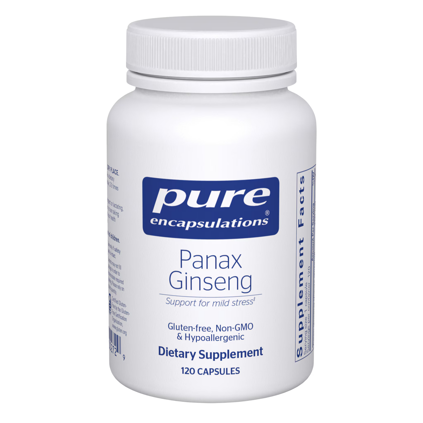 Panax Ginseng – Adaptogenic Support for Stress, Energy & Reproductive Health (120 Veg Capsules)