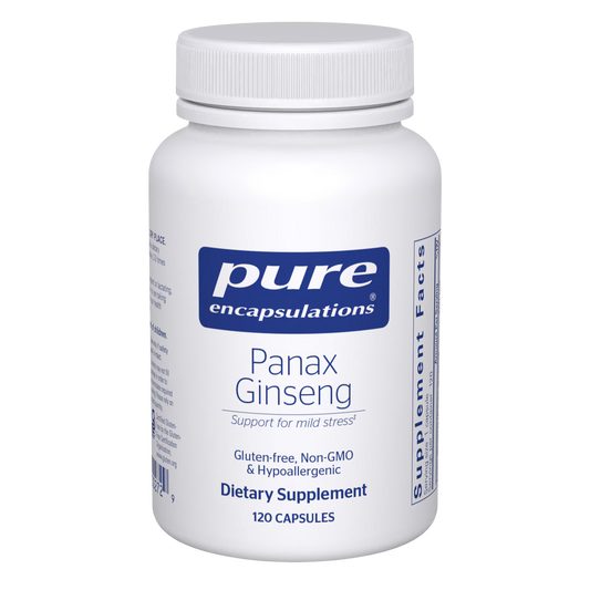 Panax Ginseng – Adaptogenic Support for Stress, Energy & Reproductive Health (120 Veg Capsules)