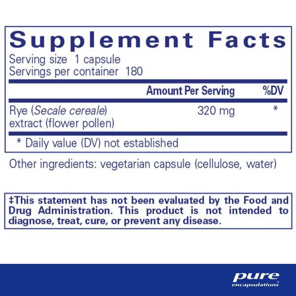 ProstaFlo® – Hypoallergenic Flower Pollen Extract for Prostate & Urinary Support (180 Veg Caps)