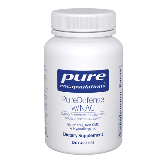 PureDefense® w/NAC – 120 Veg Capsules • Immune & Respiratory Defense with Antioxidant Support