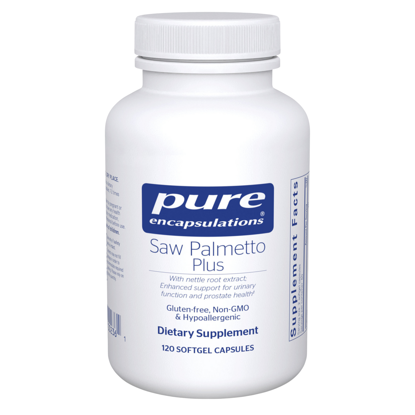 Saw Palmetto Plus – 120 Softgels • Comprehensive Prostate & Urinary Support with Herbal Blend