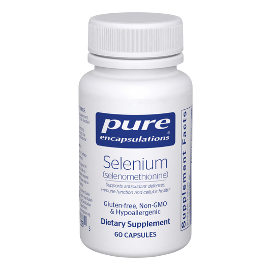 Selenium (Selenomethionine) — 60 Veg Capsules • Antioxidant & Immune Support Supplement