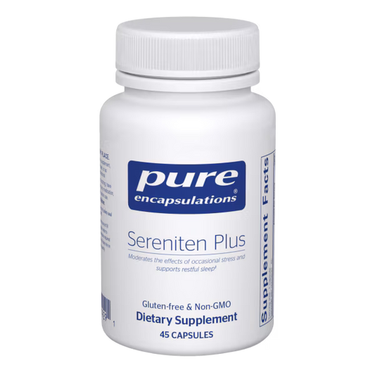SereniTen Plus – Relaxation & Stress Support (45 Capsules) • Lactium®, Suntheanine®, Vitamin D₃ Blend